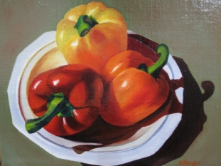 Luscious Peppers $425 10X12
