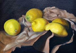 Lemons on Paper Bag $820 19X15